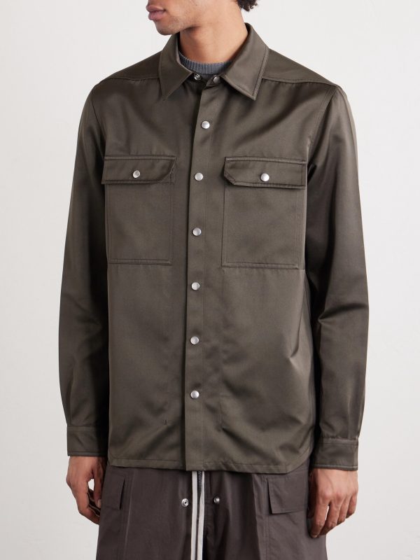 Duchesse-Satin Overshirt - FR Duchesse-Satin Overshirt - FR