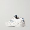 Hamptons Logo-Appliquéd Distressed Leather Sneakers - BK Hamptons Logo-Appliquéd Distressed Leather Sneakers - BK