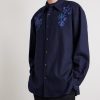 Embroidered Wool-Flannel Shirt - FR Embroidered Wool-Flannel Shirt - FR