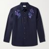 Embroidered Wool-Flannel Shirt Embroidered Wool-Flannel Shirt