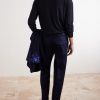 Straight-Leg Wool Trousers - BK Straight-Leg Wool Trousers - BK