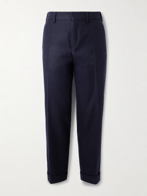 Straight-Leg Wool Trousers Straight-Leg Wool Trousers