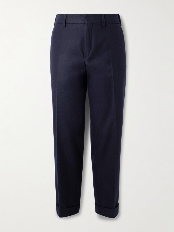 Straight-Leg Wool Trousers Straight-Leg Wool Trousers