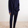 Straight-Leg Wool Trousers - OU Straight-Leg Wool Trousers - OU