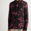 Oversized Floral-Print Crepe Shirt - FR Oversized Floral-Print Crepe Shirt - FR