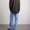 Embroidered Wool-Flannel Shirt - BK Embroidered Wool-Flannel Shirt - BK