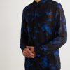 Floral-Print Crepe Shirt - FR