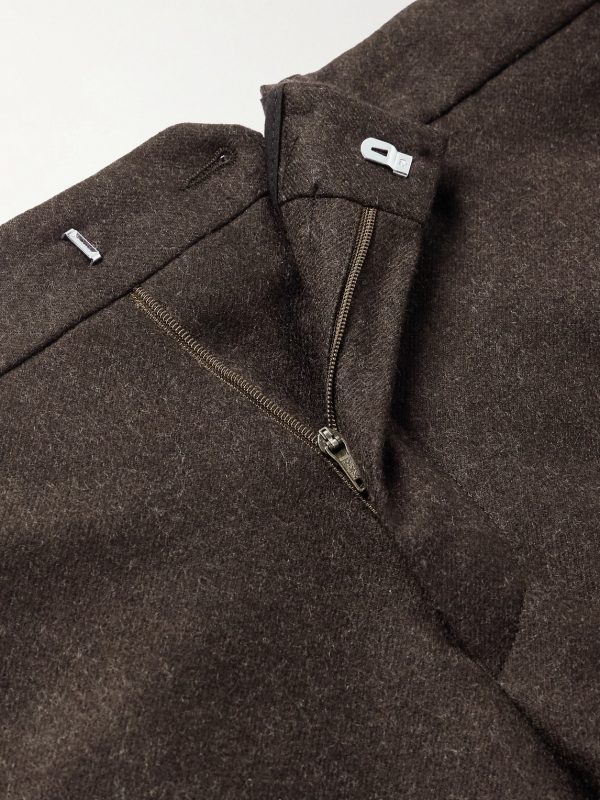 Straight-Leg Wool Trousers - E1 Straight-Leg Wool Trousers - E1