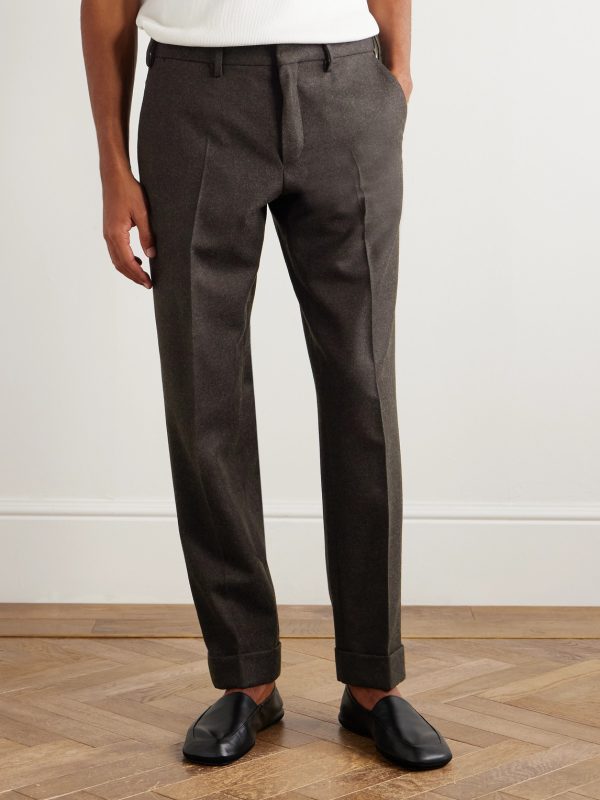 Straight-Leg Wool Trousers - FR Straight-Leg Wool Trousers - FR