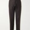 Straight-Leg Wool Trousers Straight-Leg Wool Trousers