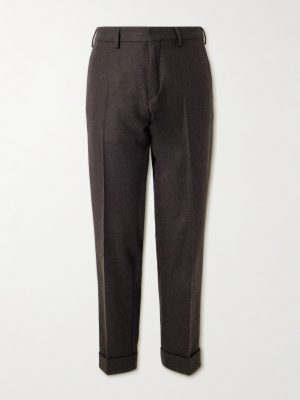 Straight-Leg Wool Trousers Straight-Leg Wool Trousers