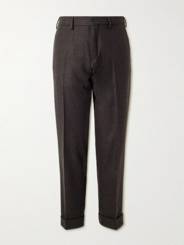 Straight-Leg Wool Trousers Straight-Leg Wool Trousers