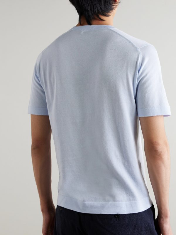 Lorca Slim-Fit Sea Island Cotton T-Shirt - BK Lorca Slim-Fit Sea Island Cotton T-Shirt - BK