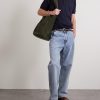 Ribbed Wool and Cotton-Blend Polo Shirt - OU Ribbed Wool and Cotton-Blend Polo Shirt - OU