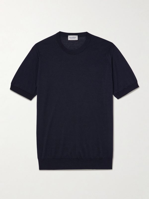 Hilcote Merino Wool and Sea Island Cotton-Blend T-Shirt Hilcote Merino Wool and Sea Island Cotton-Blend T-Shirt