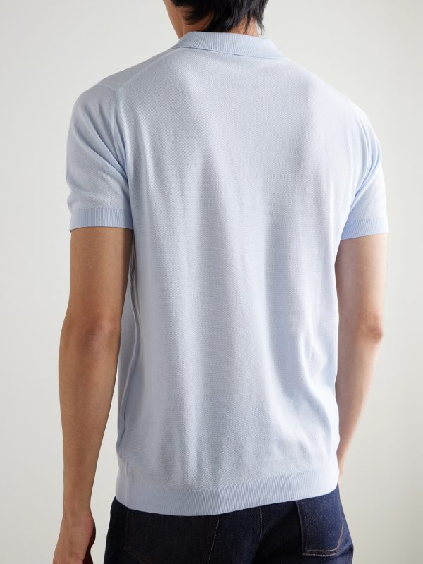 Roth Slim-Fit Sea Island Cotton Polo Shirt - BK Roth Slim-Fit Sea Island Cotton Polo Shirt - BK