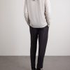 Carty Merino Wool Zip-Up Hoodie - BK