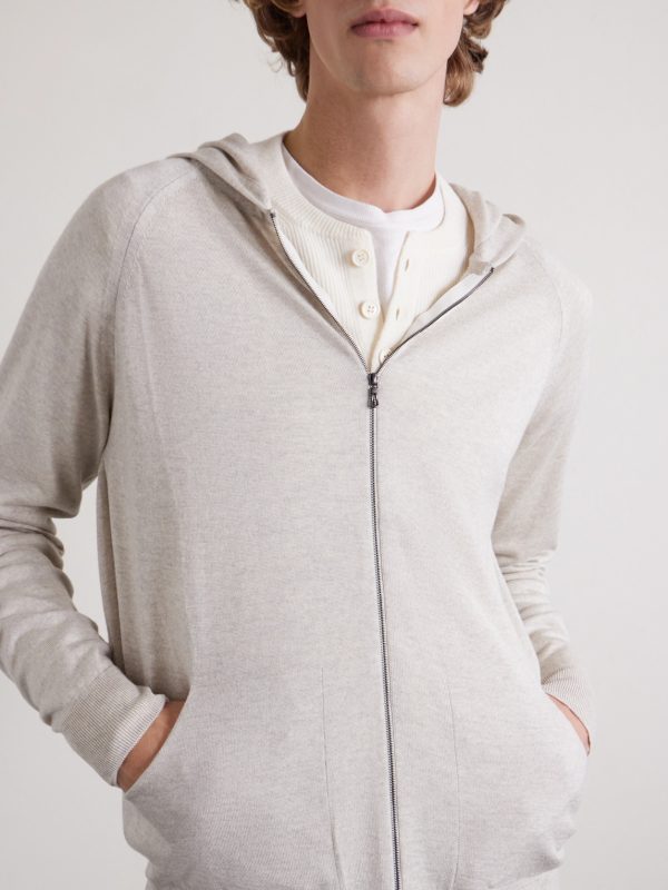 Carty Merino Wool Zip-Up Hoodie - CU