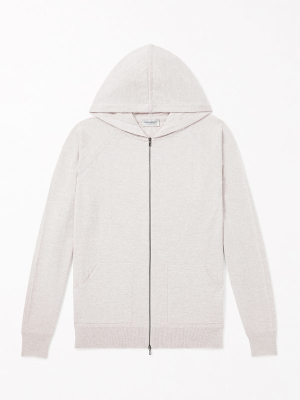 Carty Merino Wool Zip-Up Hoodie