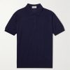 Cotton and Cashmere-Blend Polo Shirt