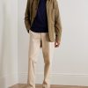 Cotton and Cashmere-Blend Polo Shirt - OU