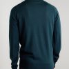 Tapton Slim-Fit Merino Wool Half-Zip Sweater - BK