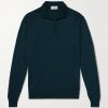Tapton Slim-Fit Merino Wool Half-Zip Sweater