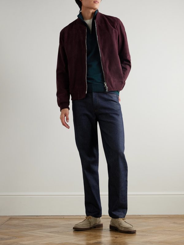 Tapton Slim-Fit Merino Wool Half-Zip Sweater - OU