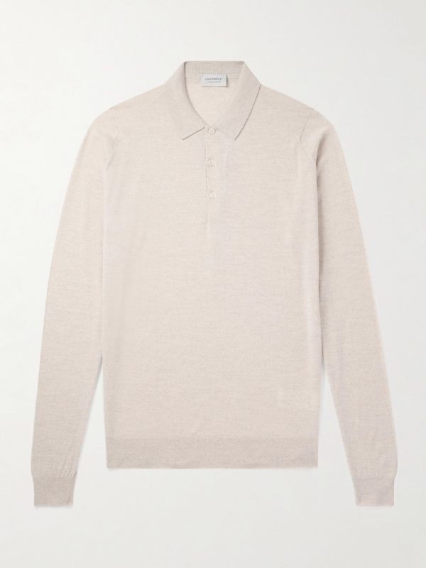 Belper Slim-Fit Merino Wool Polo Shirt Belper Slim-Fit Merino Wool Polo Shirt
