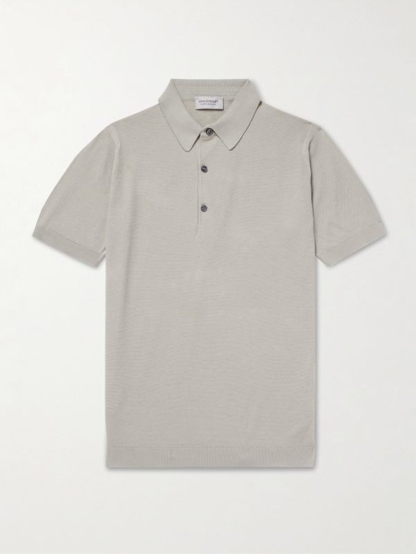Roth Slim-Fit Sea Island Cotton Polo Shirt Roth Slim-Fit Sea Island Cotton Polo Shirt