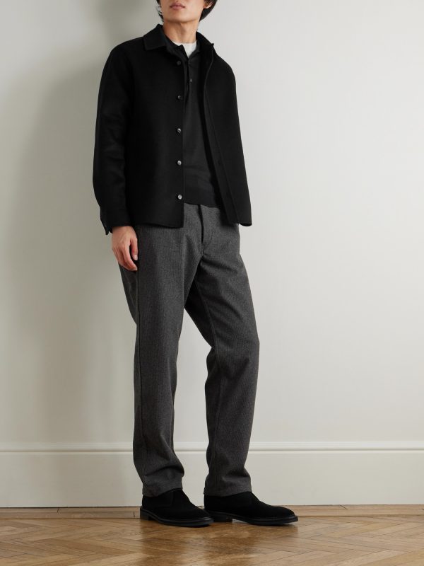 Belper Slim-Fit Merino Wool Polo Shirt - OU Belper Slim-Fit Merino Wool Polo Shirt - OU