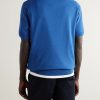 14.Singular Wool-Piqué Polo Shirt - BK 14.Singular Wool-Piqué Polo Shirt - BK