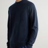 Honeycomb-Knit Merino Wool Sweater - FR Honeycomb-Knit Merino Wool Sweater - FR