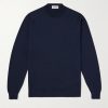 Honeycomb-Knit Merino Wool Sweater Honeycomb-Knit Merino Wool Sweater