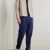 Honeycomb-Knit Merino Wool Sweater - OU Honeycomb-Knit Merino Wool Sweater - OU