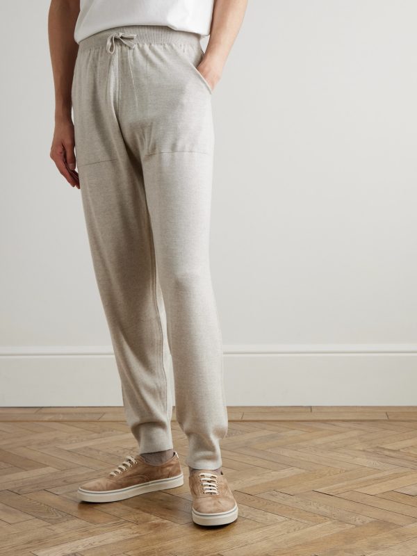 Henning Tapered Merino Wool Sweatpants - FR Henning Tapered Merino Wool Sweatpants - FR