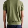 Calun Pointelle-Knit Sea Island Cotton Polo Shirt - BK Calun Pointelle-Knit Sea Island Cotton Polo Shirt - BK