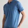 Leyburn Merino Wool and Sea Island Cotton-Blend Gauze Polo Shirt - FR Leyburn Merino Wool and Sea Island Cotton-Blend Gauze Polo Shirt - FR