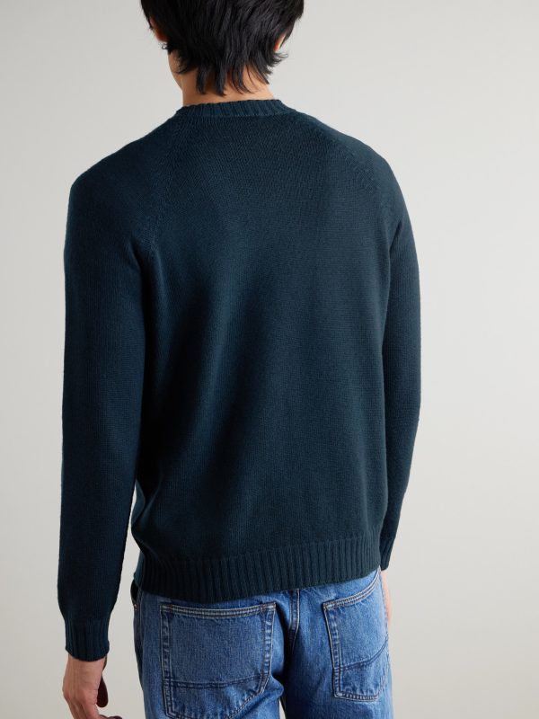Denver Extrafine Merino Wool Sweater - BK Denver Extrafine Merino Wool Sweater - BK