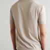 Noah Sea Island Cotton Polo Shirt - BK Noah Sea Island Cotton Polo Shirt - BK