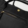 Leather-Trimmed Cotton-Canvas Suit Carrier and Holdall - CU