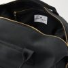 Weekender Leather-Trimmed Cotton-Canvas Holdall - E1
