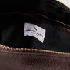 Logo-Debossed Full-Grain Leather Weekend Bag - E1