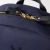 Logo-Embroidered Leather-Trimmed Cotton-Canvas Backpack - CU