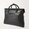Full-Grain Leather Briefcase - BK