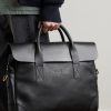 Full-Grain Leather Briefcase - E2