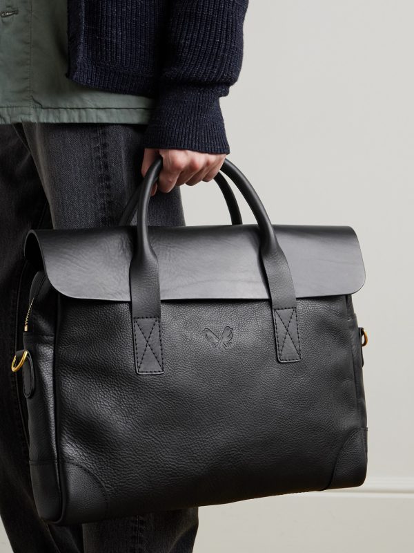 Full-Grain Leather Briefcase - E2