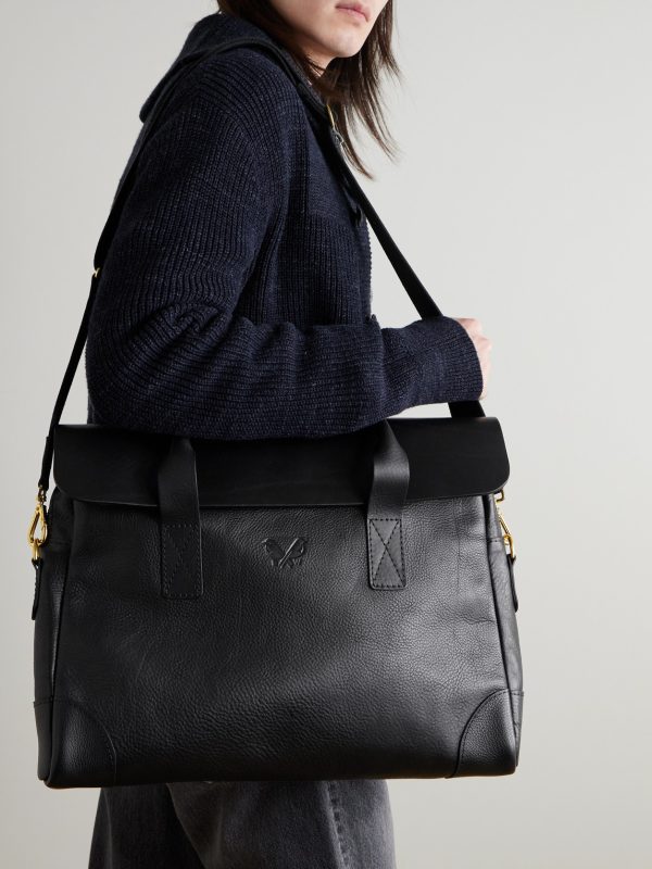 Full-Grain Leather Briefcase - OU