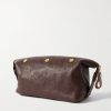 Full-Grain Leather Wash Bag - BK Full-Grain Leather Wash Bag - BK
