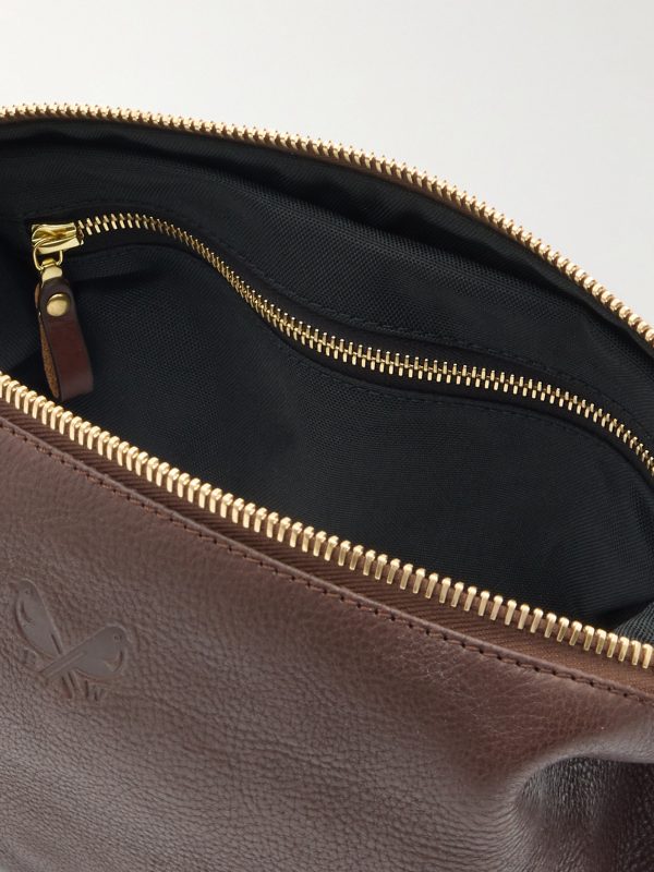 Full-Grain Leather Wash Bag - E1 Full-Grain Leather Wash Bag - E1
